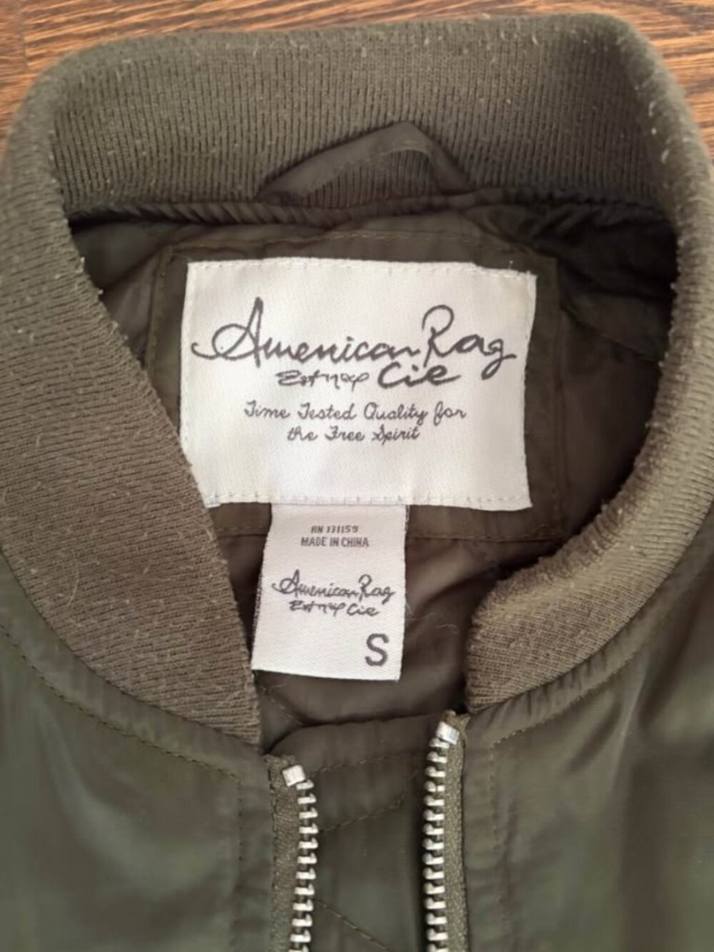 American Rag Bomber Jacket - Picture 3 of 3
